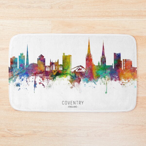 Item preview, Coventry England Skyline designed and sold by ArtPrints.