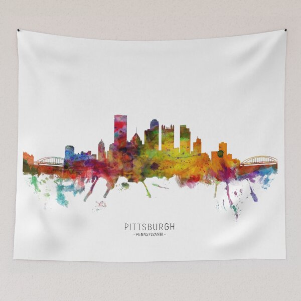 Item preview, Pittsburgh Pennsylvania Skyline designed and sold by ArtPrints.
