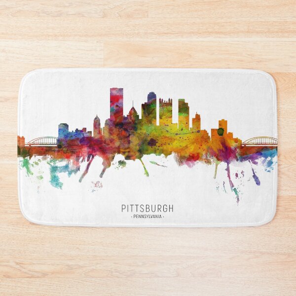 Artikelvorschau, Pittsburgh Pennsylvania Skyline entworfen und verkauft von ArtPrints.