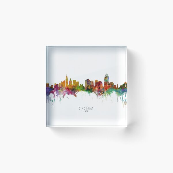 Item preview, Cincinnati Ohio Skyline designed and sold by ArtPrints.
