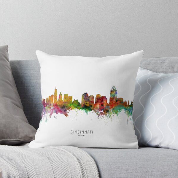 Item preview, Cincinnati Ohio Skyline designed and sold by ArtPrints.