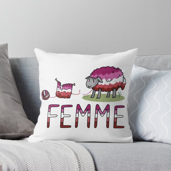 Item preview, Sistema lindo del adorno del ejemplo del vector de la historieta de las ovejas mullidas lesbianas del femme. designed and sold by Limolida.