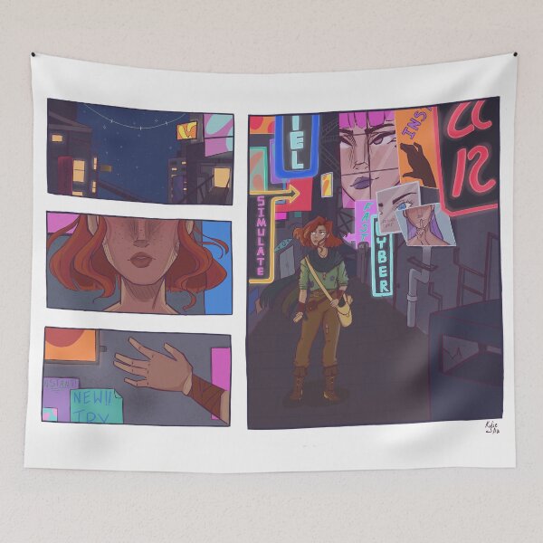 Item preview, Neon City designed and sold by kkyrakenart.