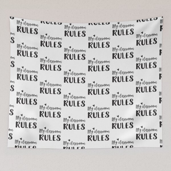 Item preview, My classroom rules designed and sold by jazzydevil.