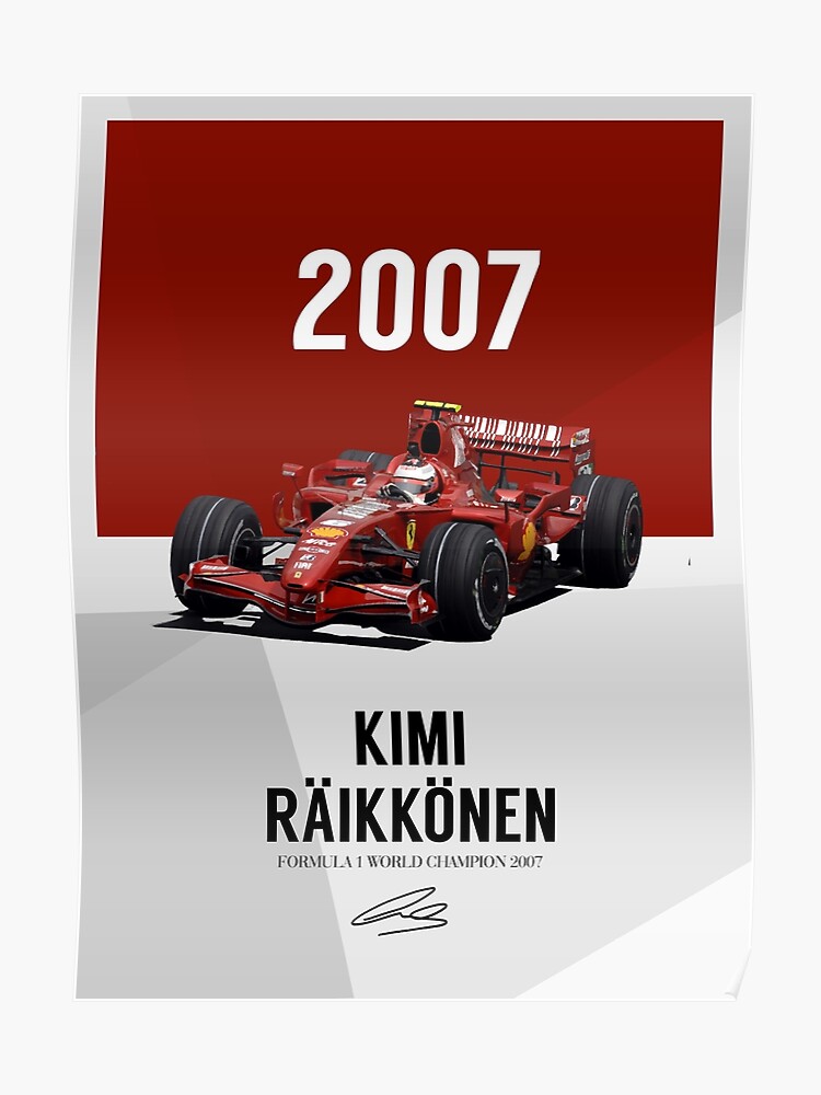 raikkonen 2007 world champion