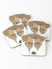 Jack Russell terrier Coasters