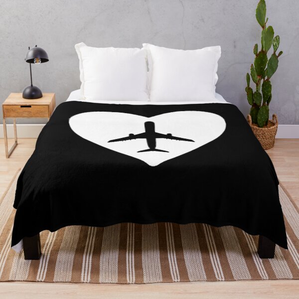 Item preview, Airplane Heart Silhouette designed and sold by Whynot123.