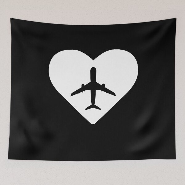 Item preview, Airplane Heart Silhouette  designed and sold by Whynot123.