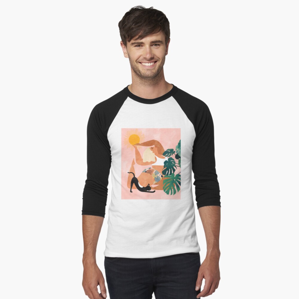 Item preview, Baseball ¾ Sleeve T-Shirt designed and sold by 83oranges.