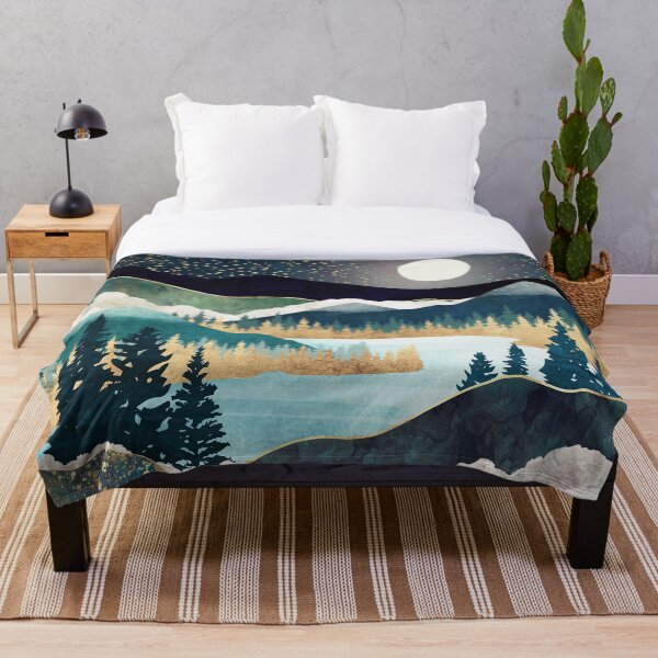 Star Lake Throw Blanket