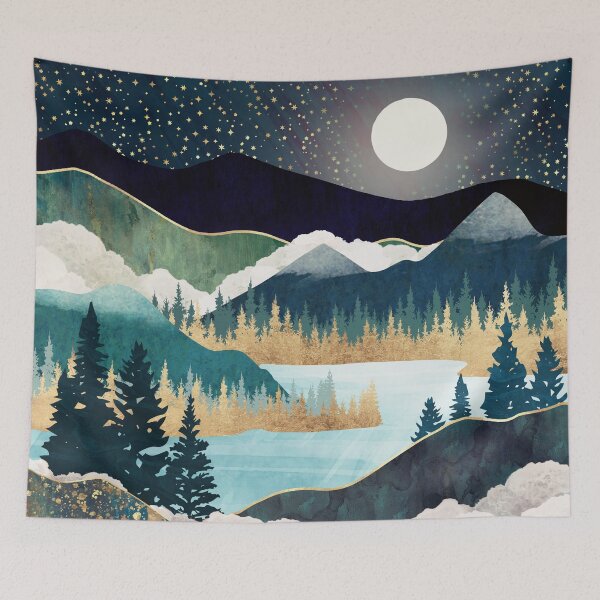 Item preview, Lago de las estrellas designed and sold by spacefrogdesign.