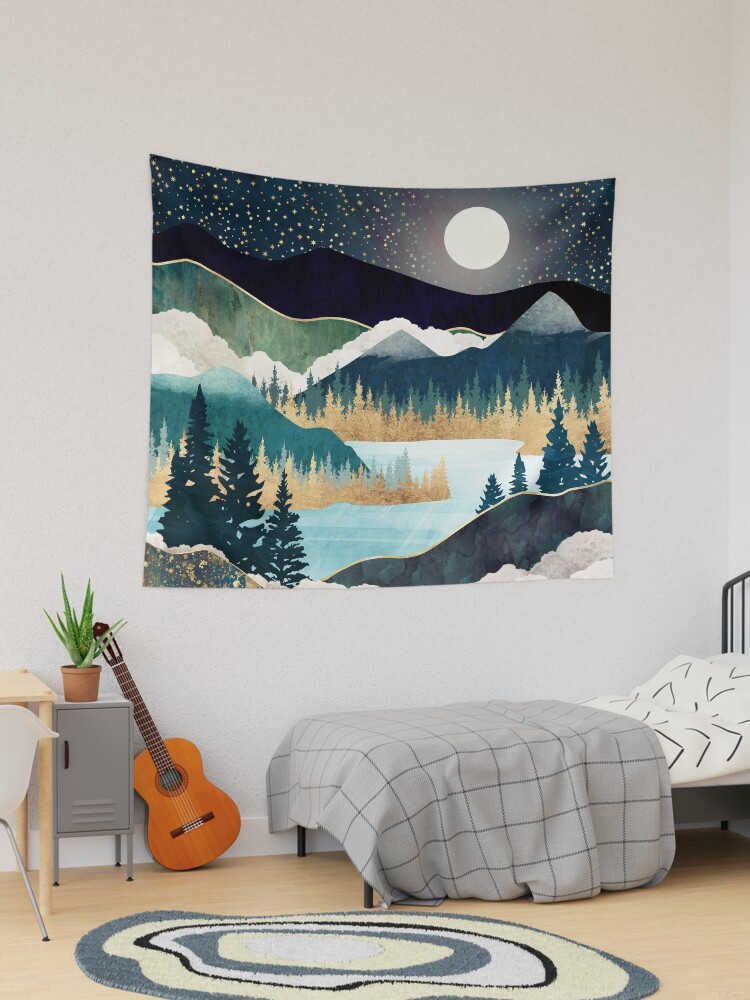Thumbnail 1 of 3, Tapestry, Star Lake designed and sold by spacefrogdesign.