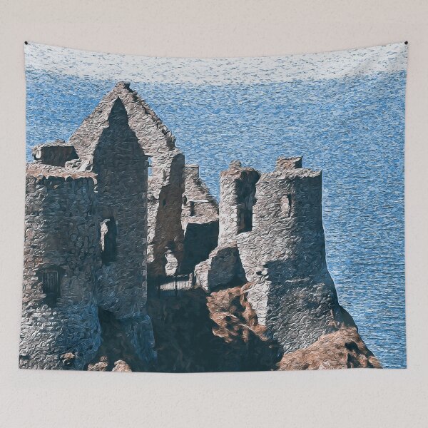 Item preview, Dunluce Castle designed and sold by AM FineArtPrints.