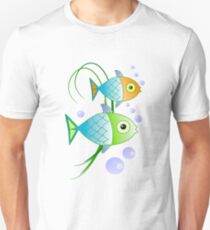 Blob says the fish Unisex T-Shirt