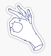 belles mains Sticker