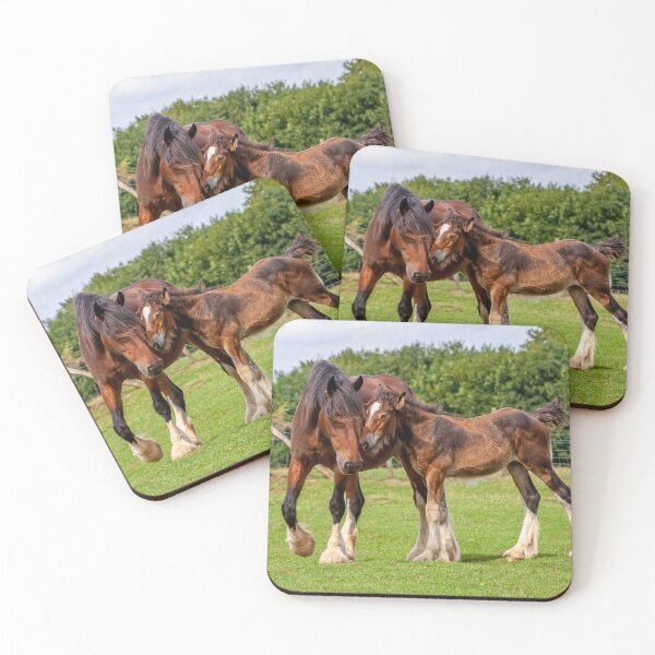 Item preview, Shire horse Mare and Foal designed and sold by Dalyndigital Photography.