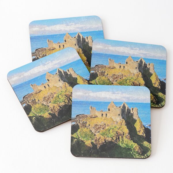Item preview, Dunluce Castle designed and sold by AM FineArtPrints.