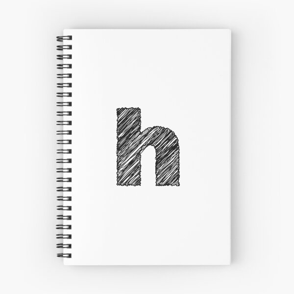 Item preview, Sketchy Letter Series - Letter H (lowercase) designed and sold by JHMimaging.