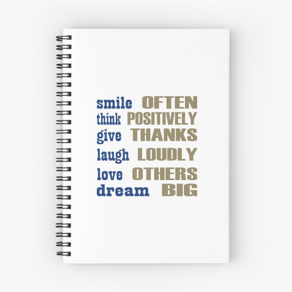 Item preview, Smile often think positively give thanks designed and sold by Hilbert72.