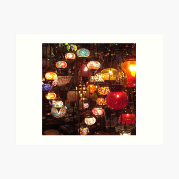 Arabic Lanterns Art Print