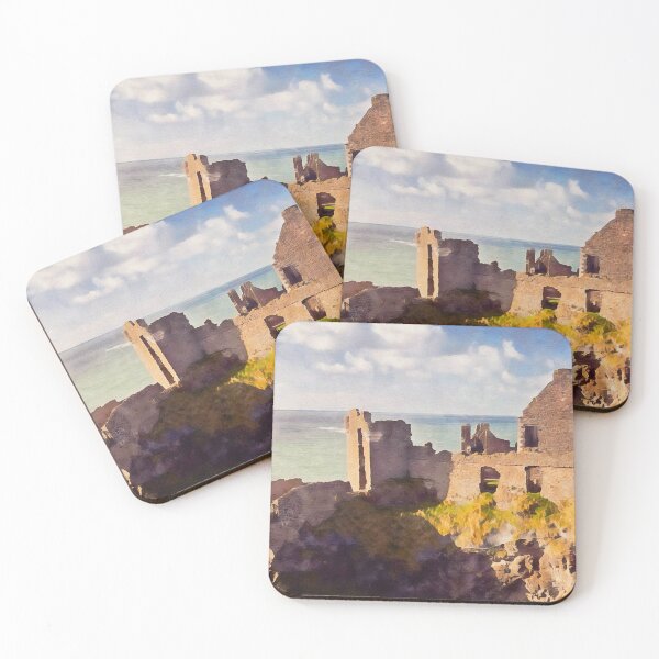 Item preview, Dunluce Castle designed and sold by AM FineArtPrints.