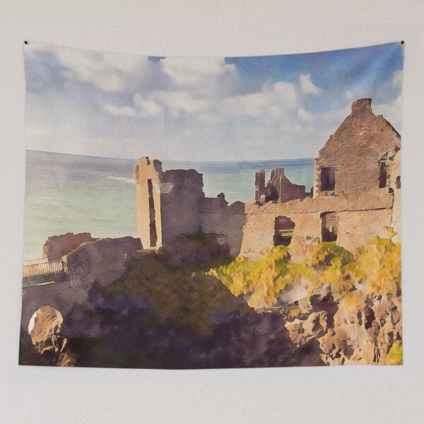 Item preview, Dunluce Castle designed and sold by AM FineArtPrints.