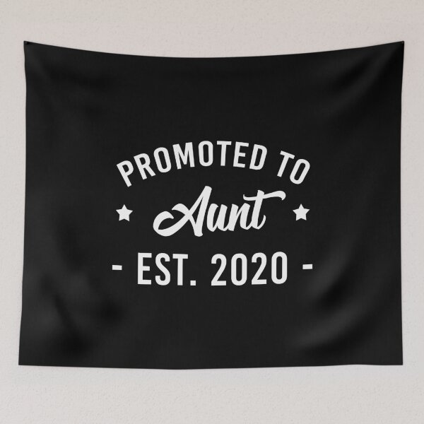 Item preview, Promoted to Aunt Est 2020 New Aunt designed and sold by T-shirt For You.
