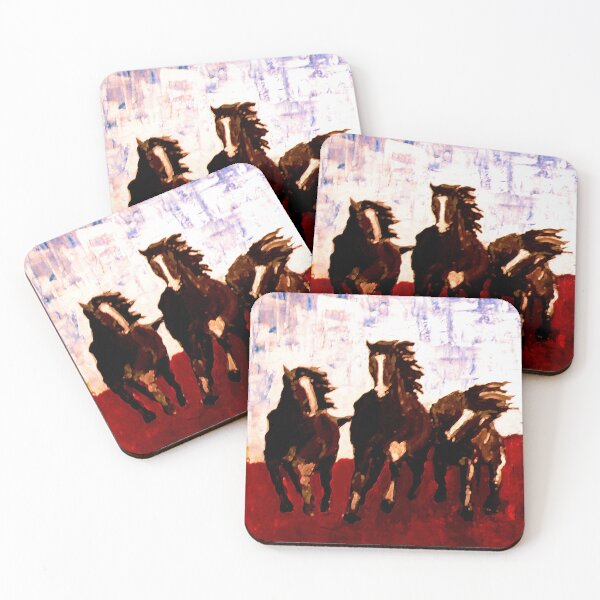 Item preview, Spirit Guides Wild Horses designed and sold by katy hawk.