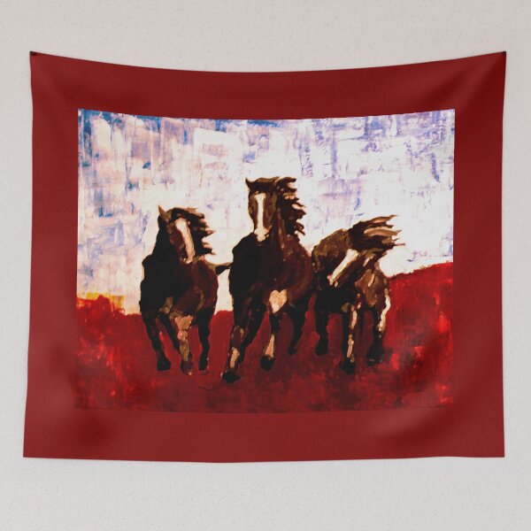 Item preview, Spirit Guides Wild Horses designed and sold by katy hawk.