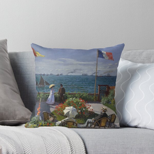 Item preview,  Claude Monet - Garden at Sainte-Adresse (1867) designed and sold by knightsydesign.