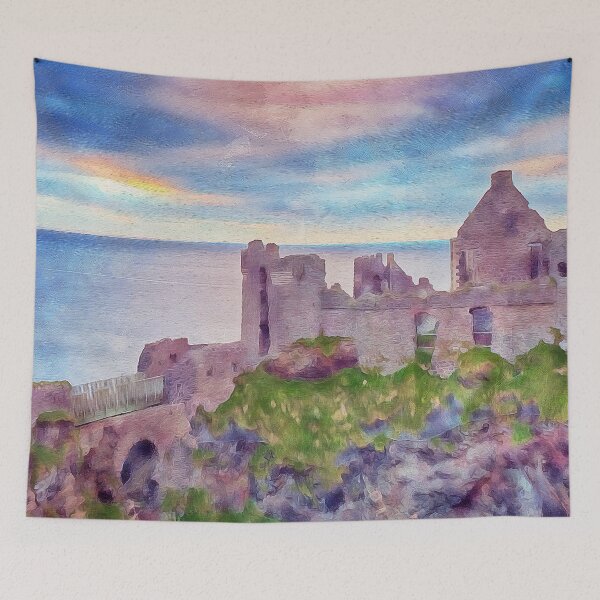 Item preview, Dunluce Castle designed and sold by AM FineArtPrints.