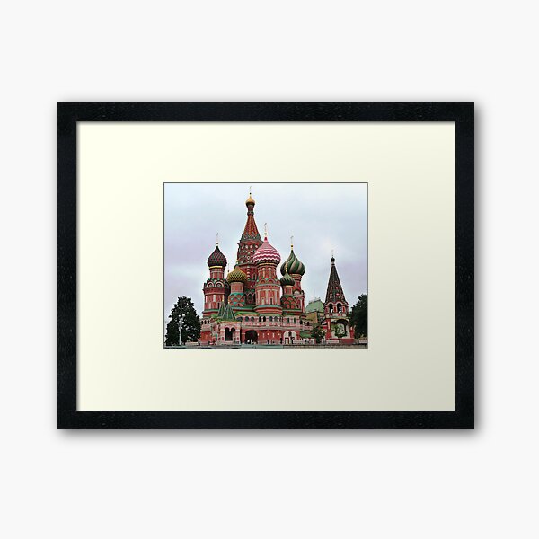 St Basil's Cathedral Framed Art Print