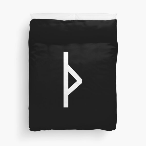 Thurisaz Rune: Elder Futhark. Duvet Cover