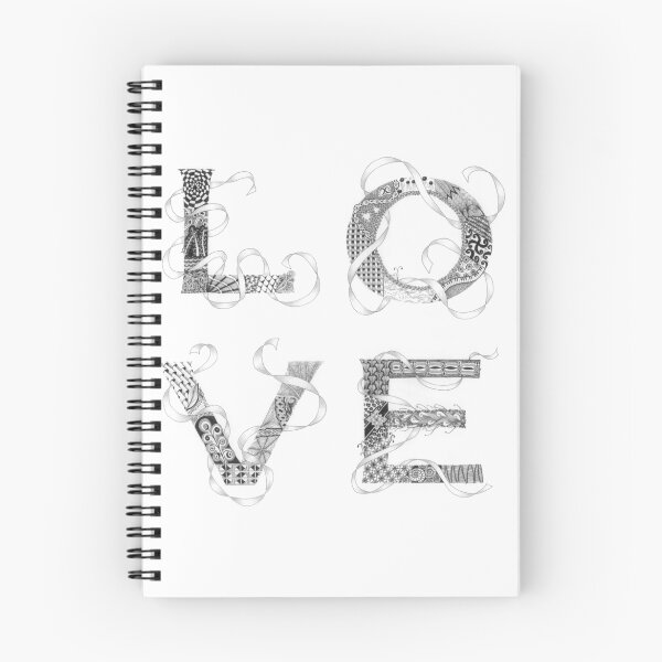 Item preview, Zentangle®-Inspired Art - Tangled Love designed and sold by Laurel Storey, CZT.