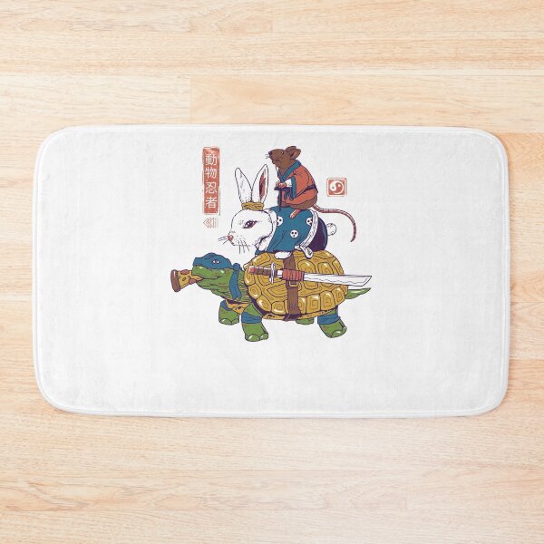 Item preview, Kame, Usagi, and Ratto Ninjas White designed and sold by vincenttrinidad.