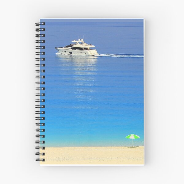 Item preview, Ship and Shade - Myrtos Beach designed and sold by Honor Kyne.