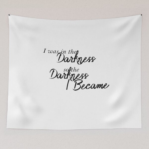 Item preview, Darkness I Became - Lost Boy Peter Pan Inspired Design (Simple Black Version) designed and sold by AngeliaLucis.