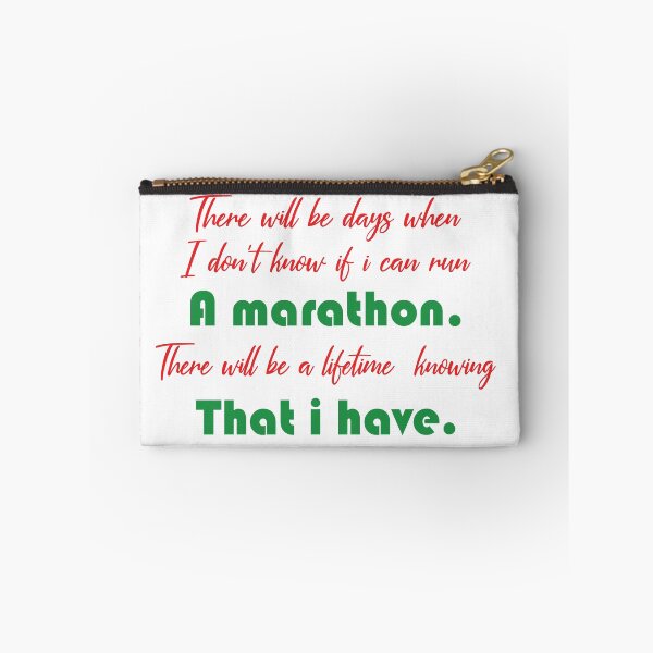 Item preview, Marathon runner designed and sold by BigThoughts.