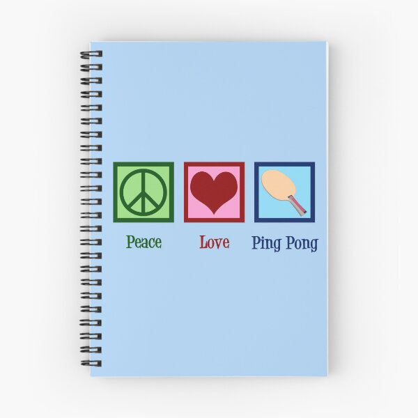 Item preview, Peace Love Ping Pong designed and sold by Epic Love Designs.