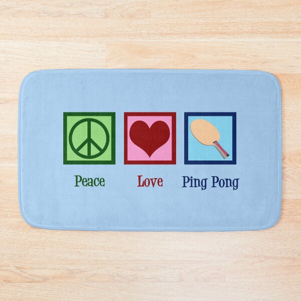 Item preview, Peace Love Ping Pong designed and sold by Epic Love Designs.