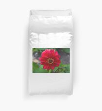 Red Dahlia...... Duvet Cover