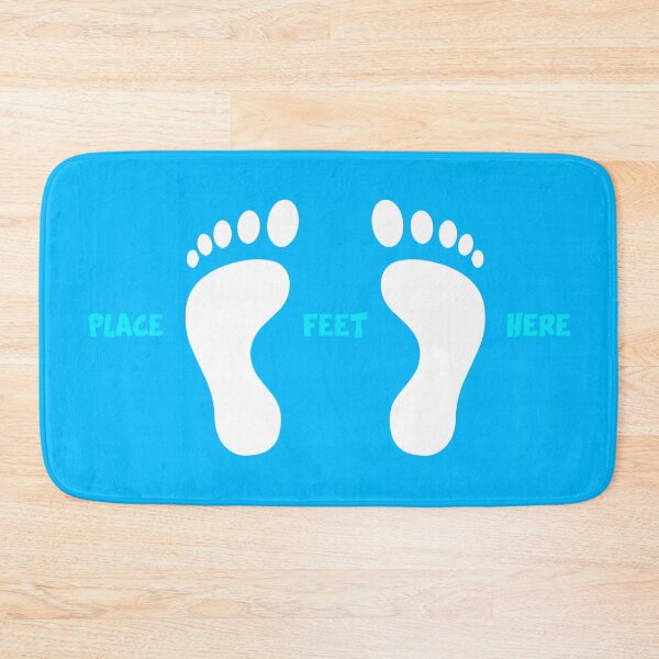 Item preview, Place Feet Here designed and sold by Tom Hillmeyer.