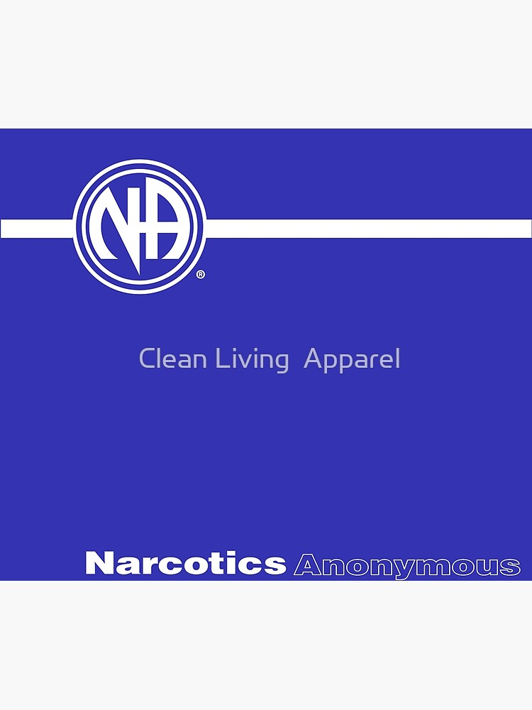 "NA Basic Text Book Narcotics Anonymous Gift " Throw Blanket For Sale ...