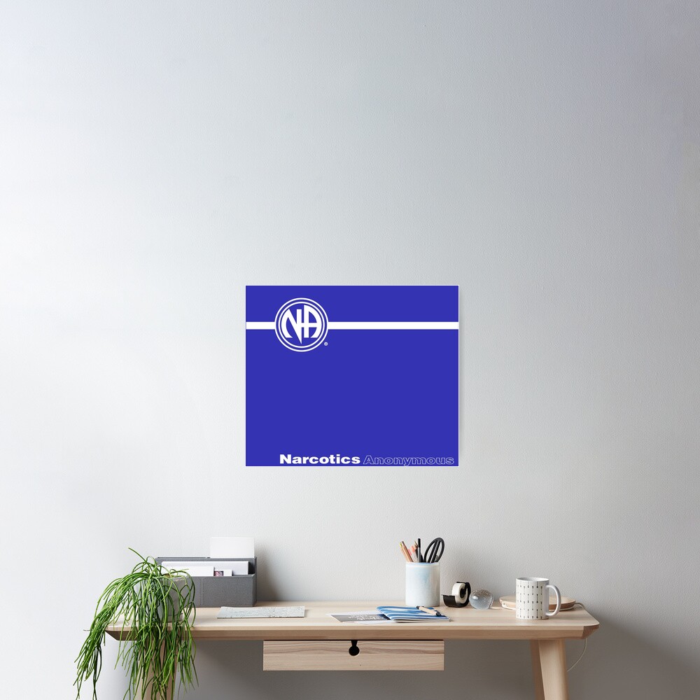  na basic text book narcotics anonymous gift poster for sale by