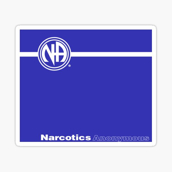 NA Basic Text Book Narcotics Anonymous Gift Sticker