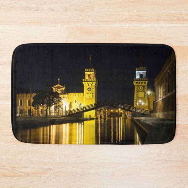 Item preview, Venice Italy Silky Midnight - Arsenale di Venezia Porta Magna Gold designed and sold by Georgia Mizuleva.