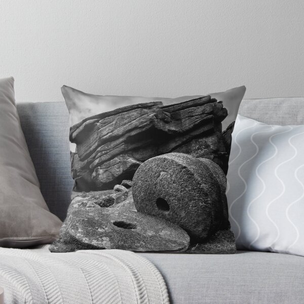 Item preview, Peak District Millstones in Black and White designed and sold by grantsykes.