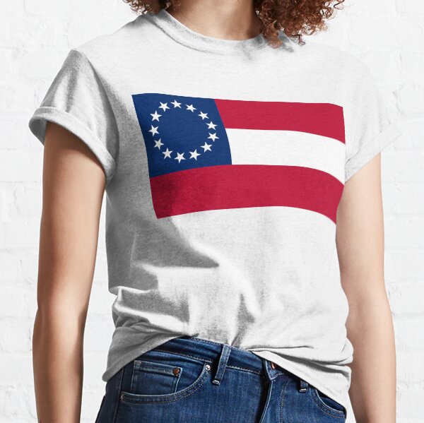 Flag of the Confederate States of America. 13 stars. November 28, 1861 to May 1, 1863. Classic T-Shirt