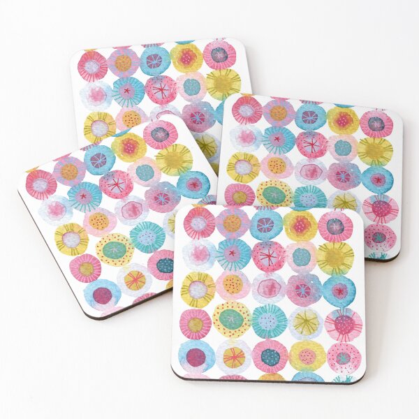 Item preview, Fiesta Watercolor Abstract designed and sold by squirrell.