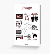 Fringe Quotes Greeting Card